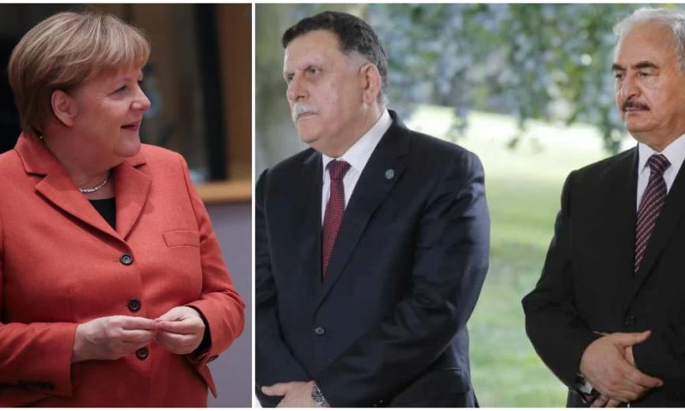 Βερολίνο: Συνάντηση Μέρκελ-Χάφταρ για μη στρατιωτική λύση στη Λιβύη